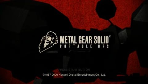Metal Gear Solid: Portable Ops screenshot 3 for PSP